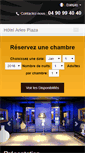 Mobile Screenshot of hotelarlesplaza.com